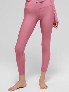 ALO Yoga "Pink Wild Rose" Airlift Legging 7/8 M